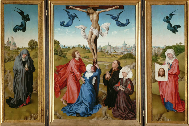 Ristiinnaulitsemisen triptyykki - Rogier van der Weyden