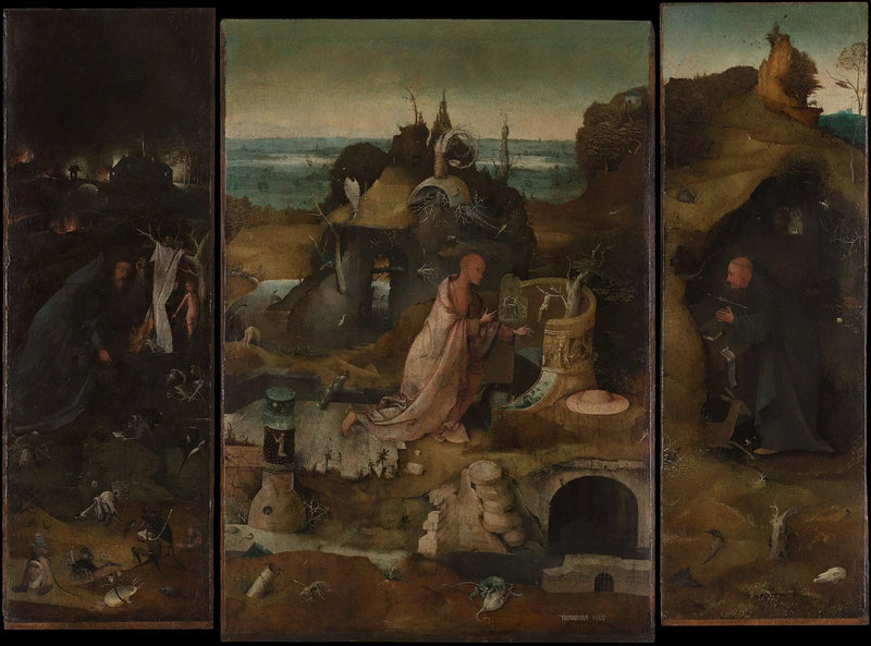 Hieronymus Boschin erakkojen triptyykki