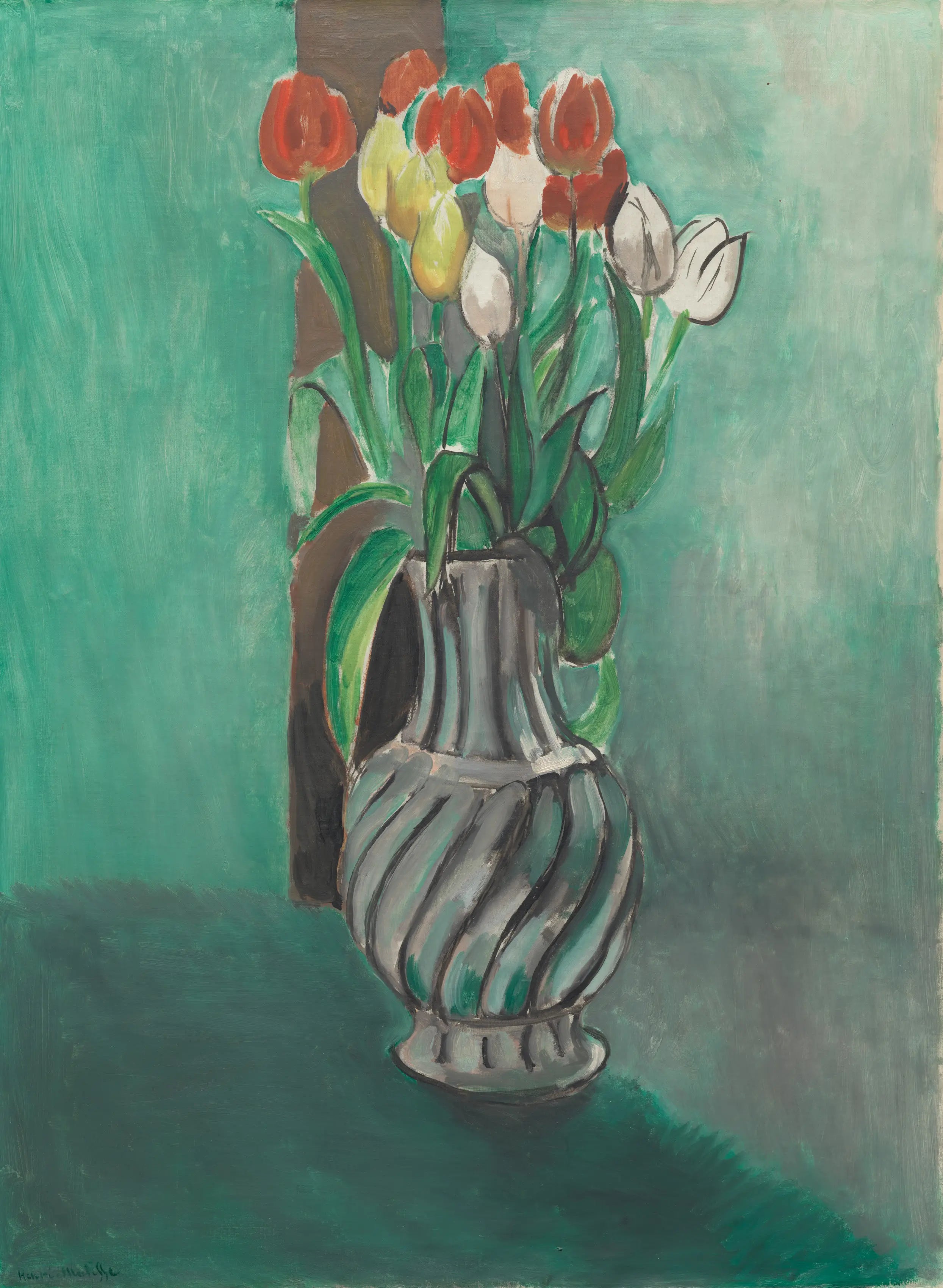 Reproduction du tableau « Tulipes - Henri Matisse » par Alpha Reproduction en peinture à l’huile