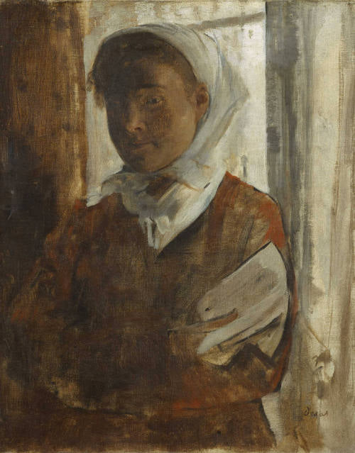 Maalaisnainen - Edgar Degas