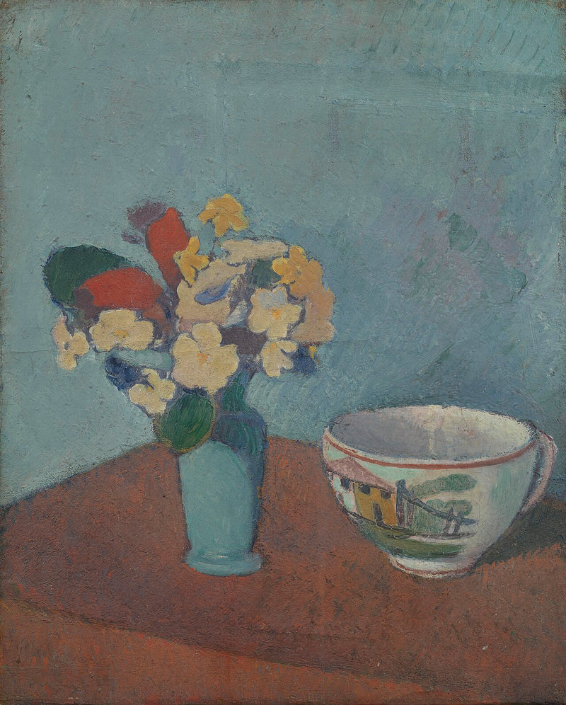 Vaasikimppu ja kuppi - Émile Bernard