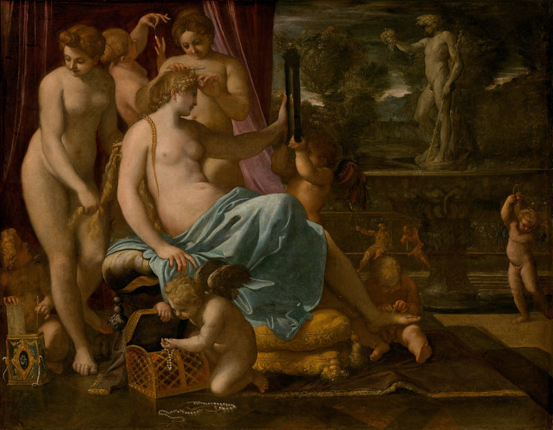 Venus koristeltuna hyveillä - Annibale Carracci
