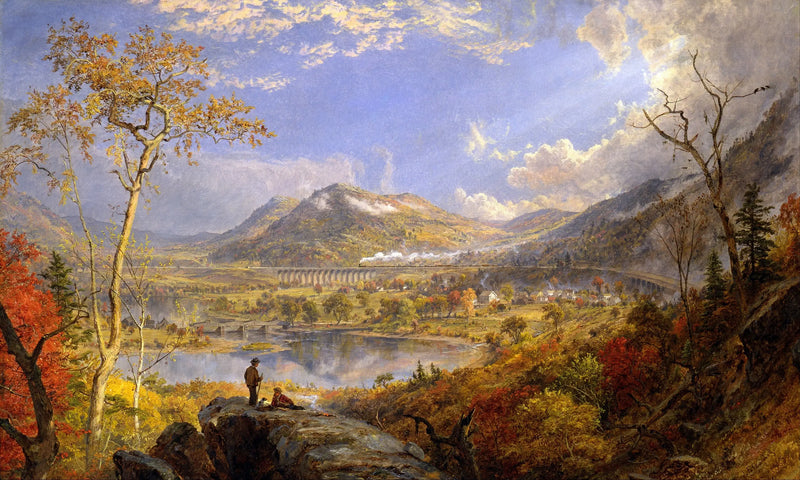 Starruccan silta, Pennsylvania - Jasper Francis Cropsey