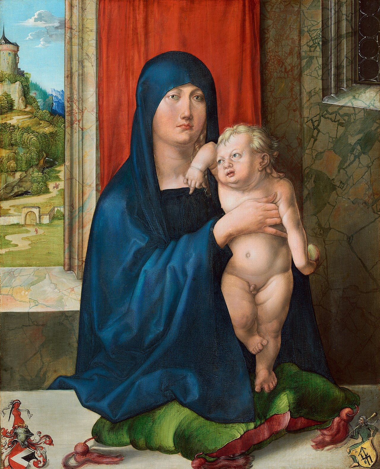 Neitsyt lapsi - Albrecht Dürer