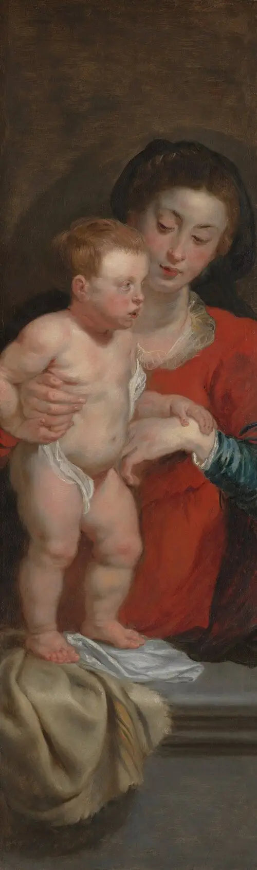 Neitsyt ja lapsi - Peter Paul Rubens