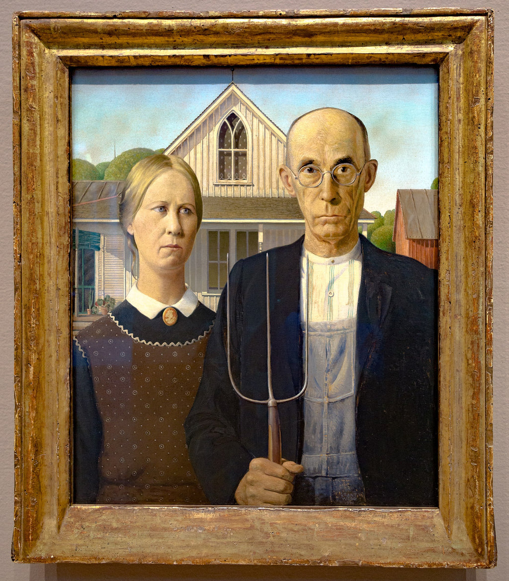 gothique américain - Grant Wood