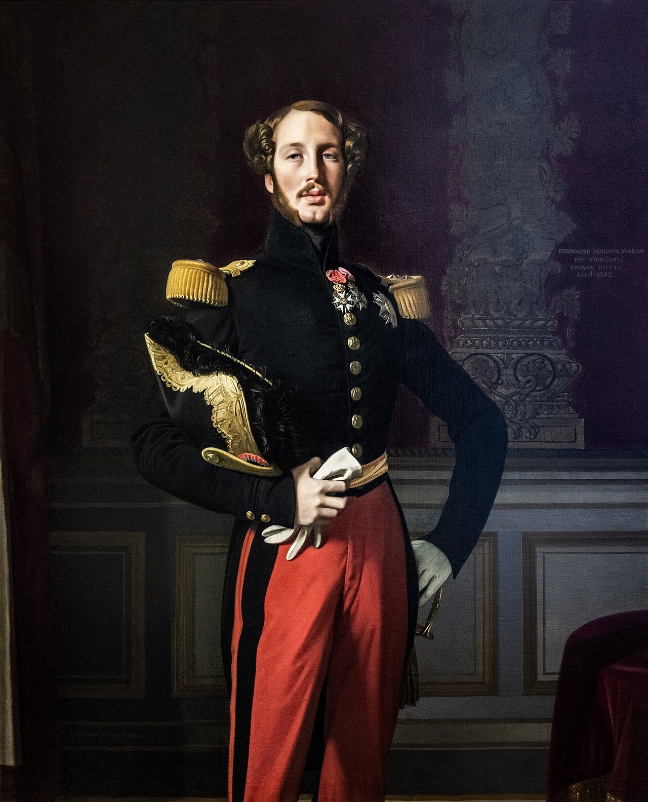 Ferdinand-Philippe, Orléansin herttua - Jean-Auguste-Dominique Ingres