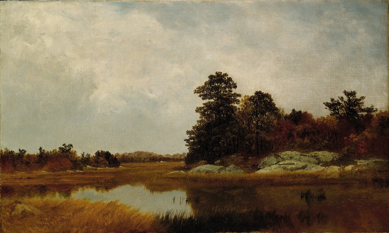 Lokakuu suossa - John Frederick Kensett