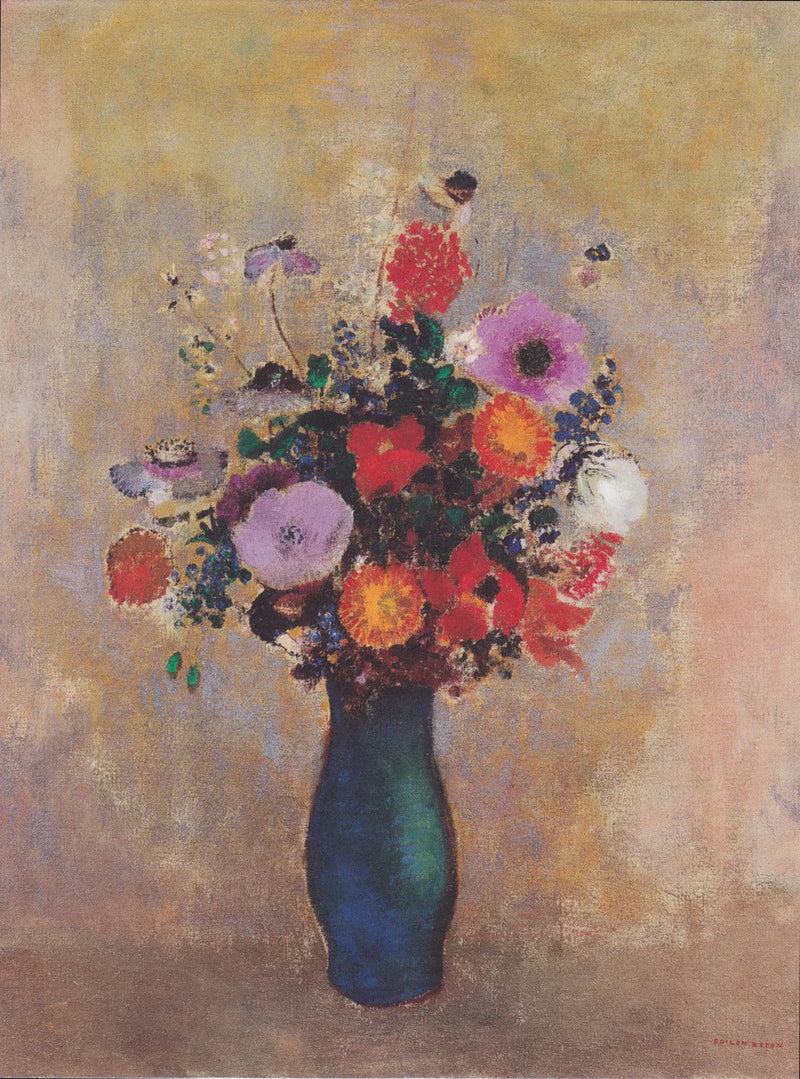 Kukkia niityltä - Odilon Redon