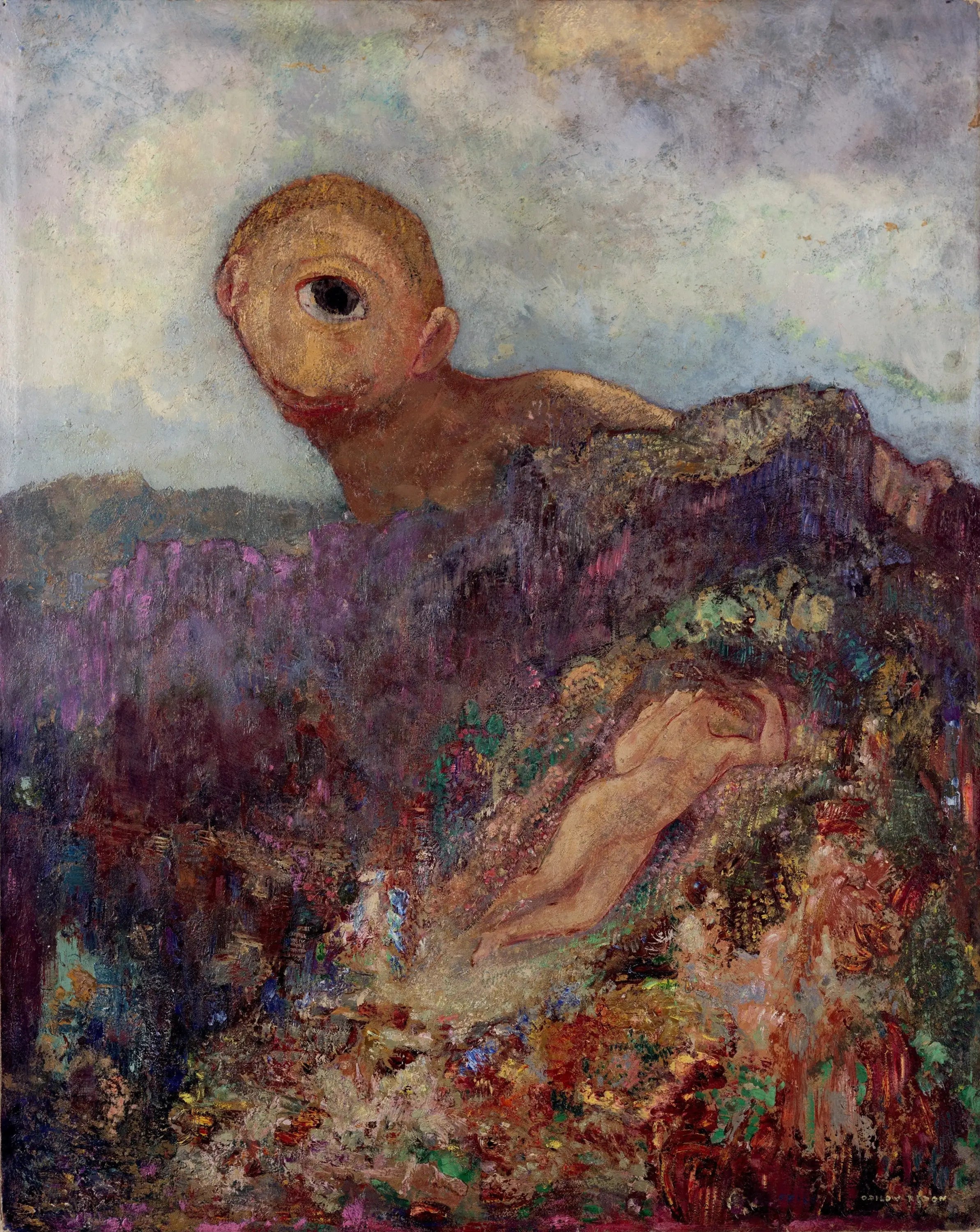 Le Cyclope - Odilon Redon - Alpha Reproduction