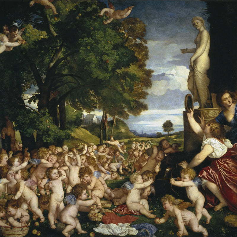 Venusin uhrilahja - Titian