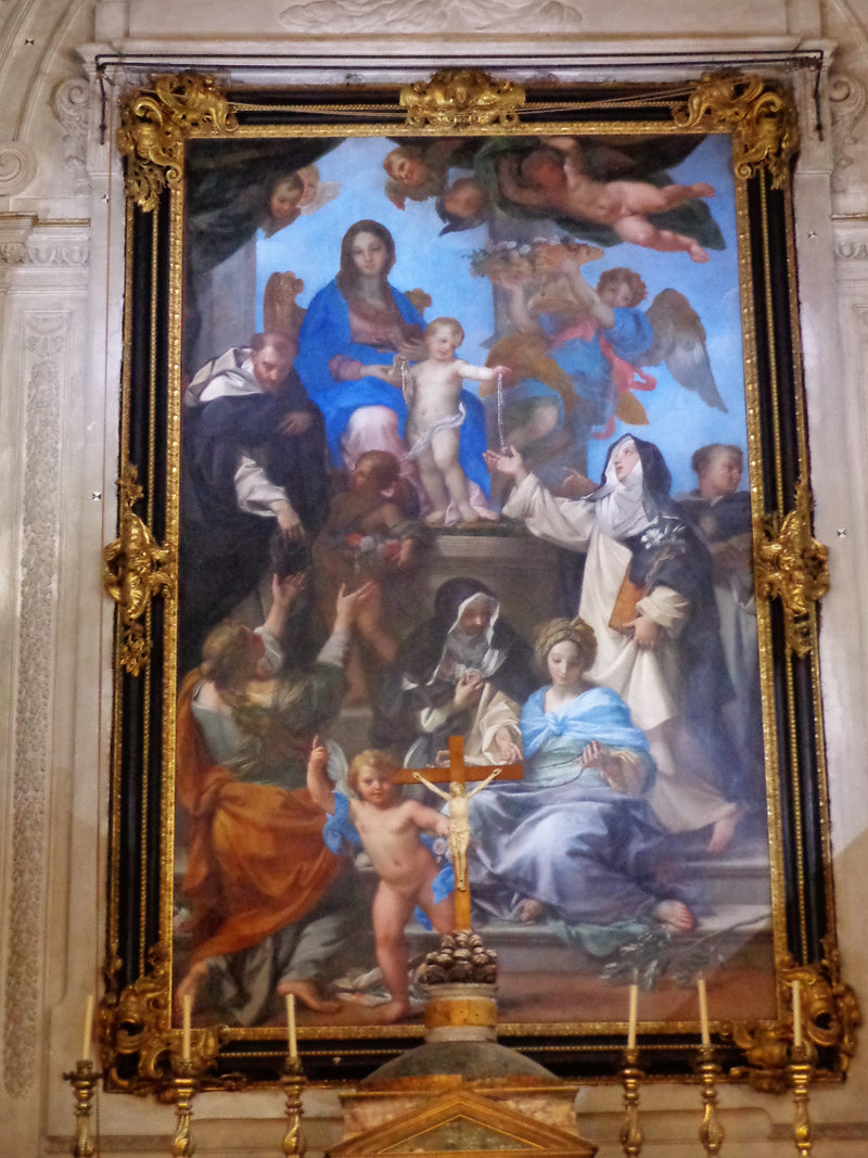 Vierge du Rosaire - Carlo Maratta