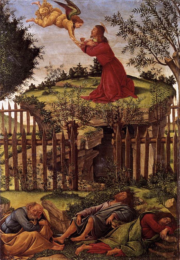 Rukous Öljymäellä - Sandro Botticelli