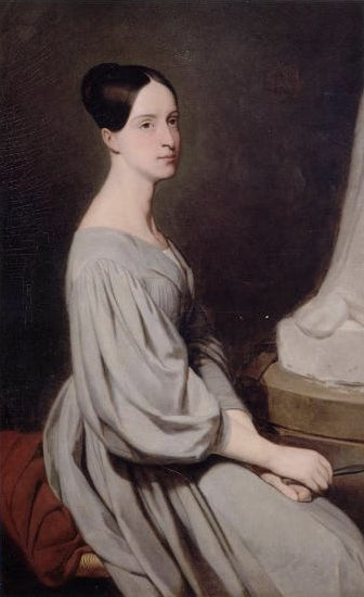 Prinsessa Marie d'Orléansin (1813-1839) muotokuva, Wurtembergin herttuatar - Ary Scheffer