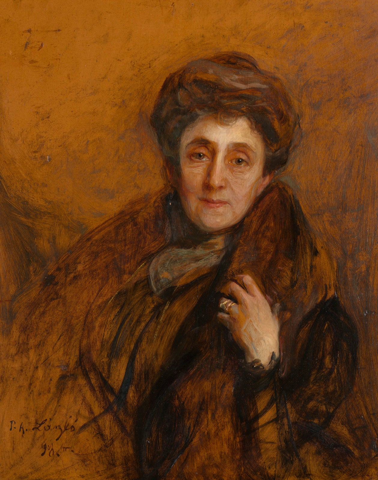 Adriana Jacqueline Marie Loudonin (1856-1919) muotokuva - Philip de Laszlo