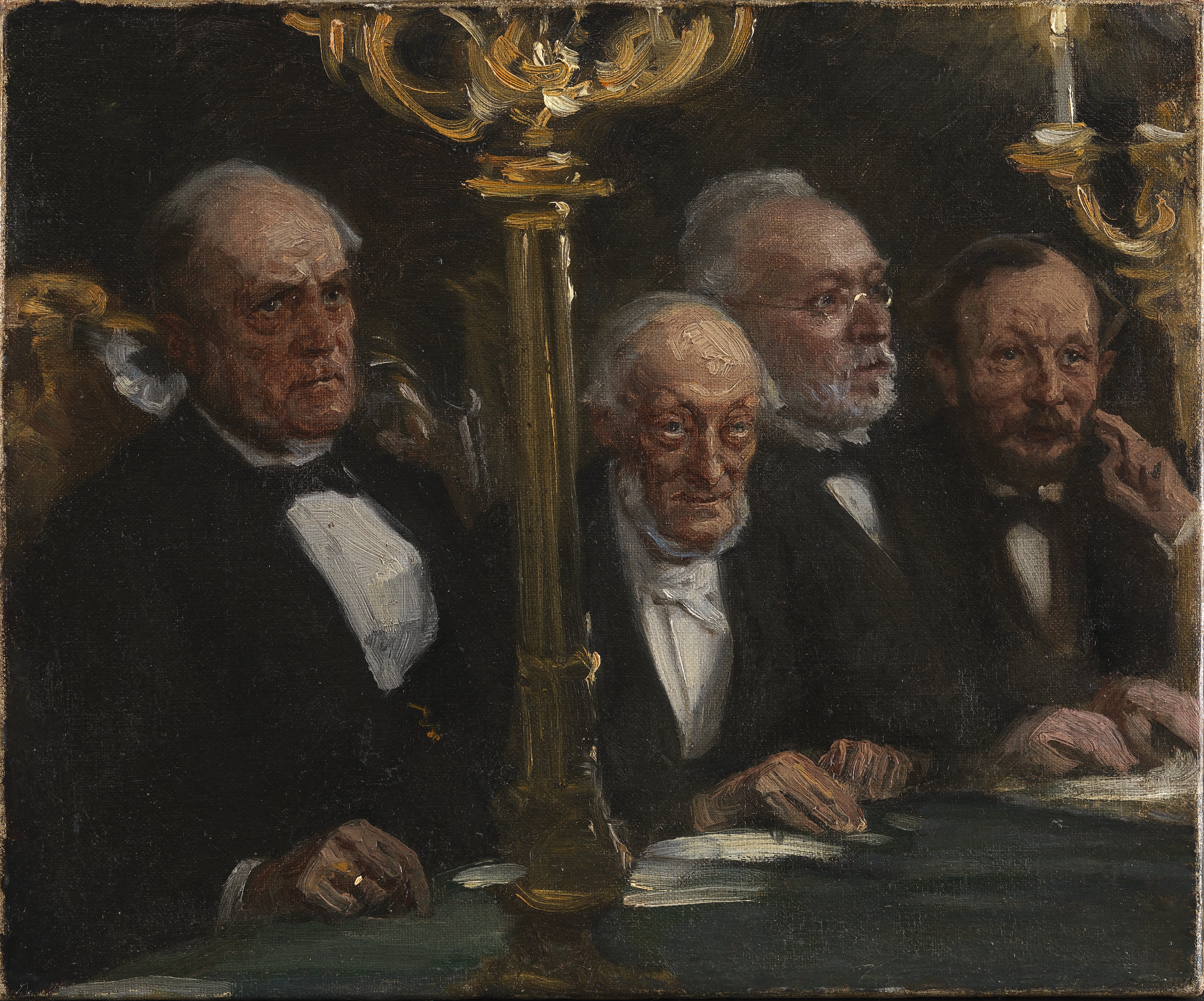Potrettiryhmä - Peder Severin Krøyer