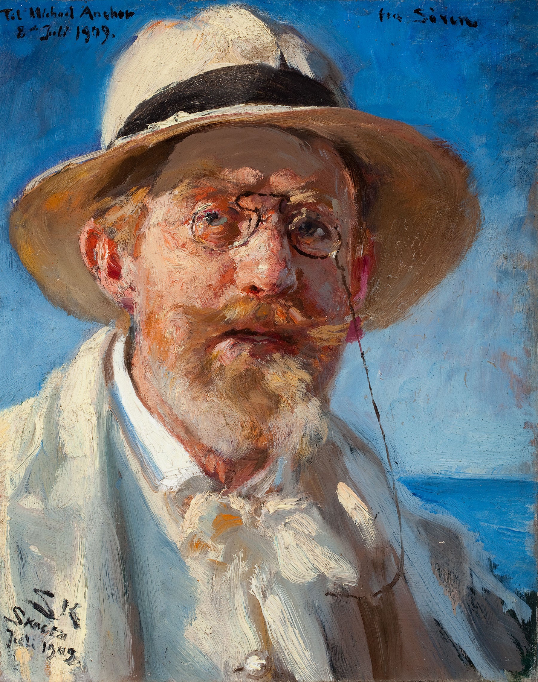 Itseportraiitti - Peder Severin Krøyer