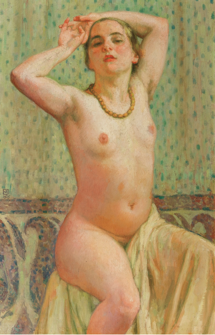 Paquita kaulakorulla - Théo van Rysselberghe