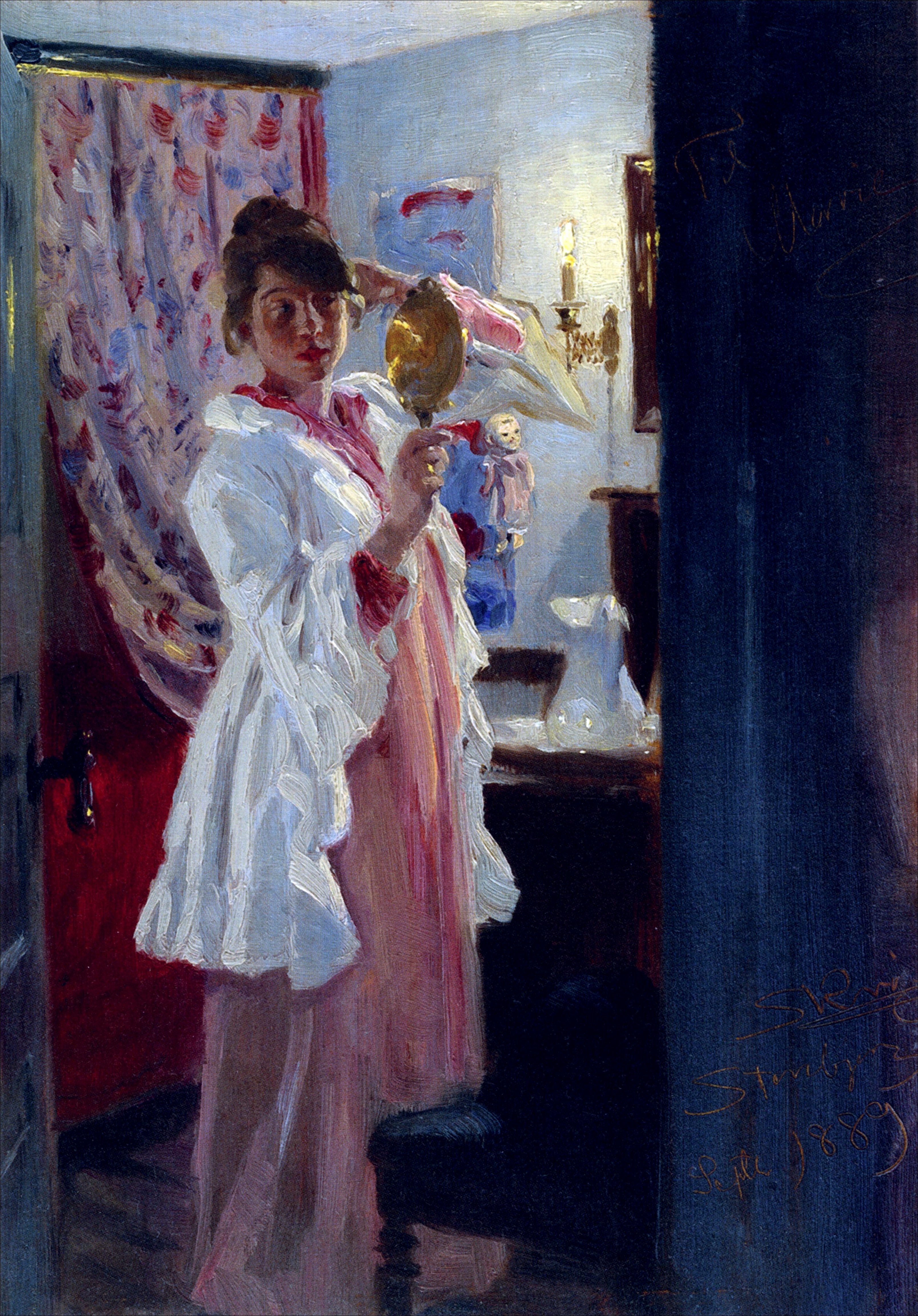Sisustus Marien kanssa - Peder Severin Krøyer