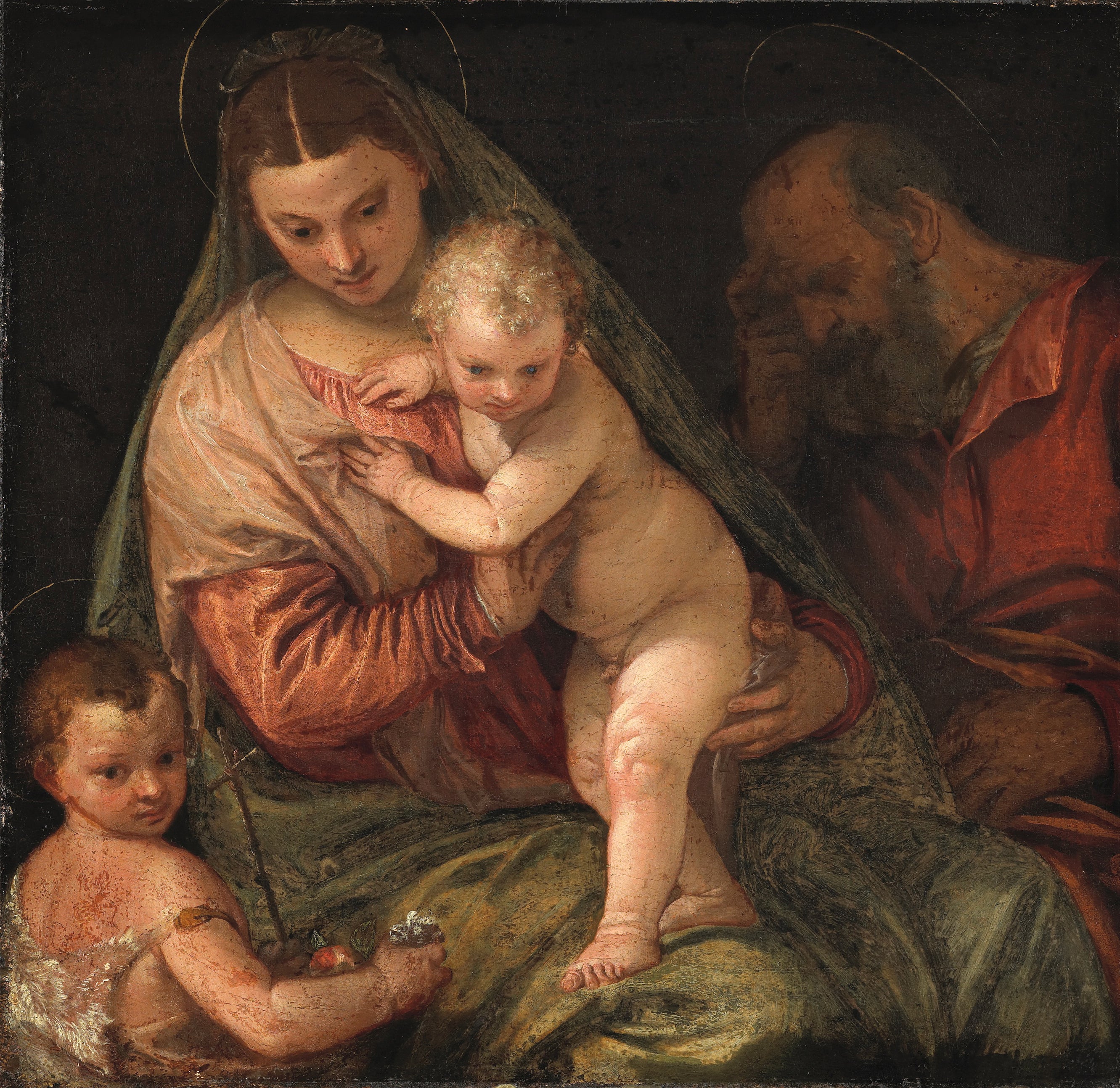 Sainte Famille avec le jeune saint Jean - Paul Véronèse