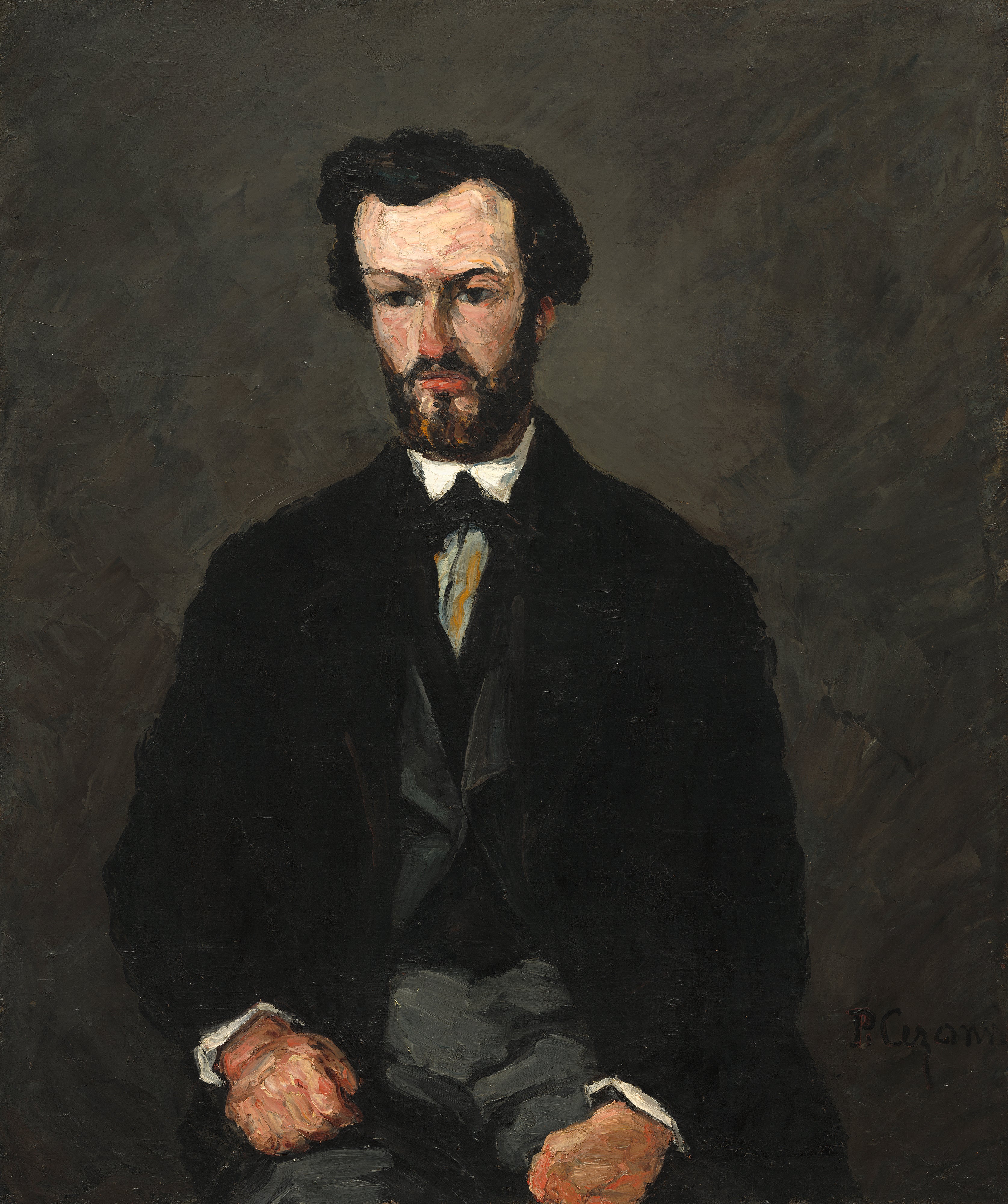 Reproduction du tableau « Antony Valabrègue - Paul Cézanne » par Alpha Reproduction en peinture à l’huile