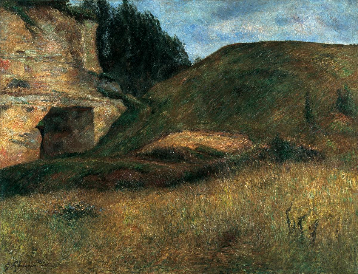 Carrière Pontoisen ympäristössä - Paul Gauguin