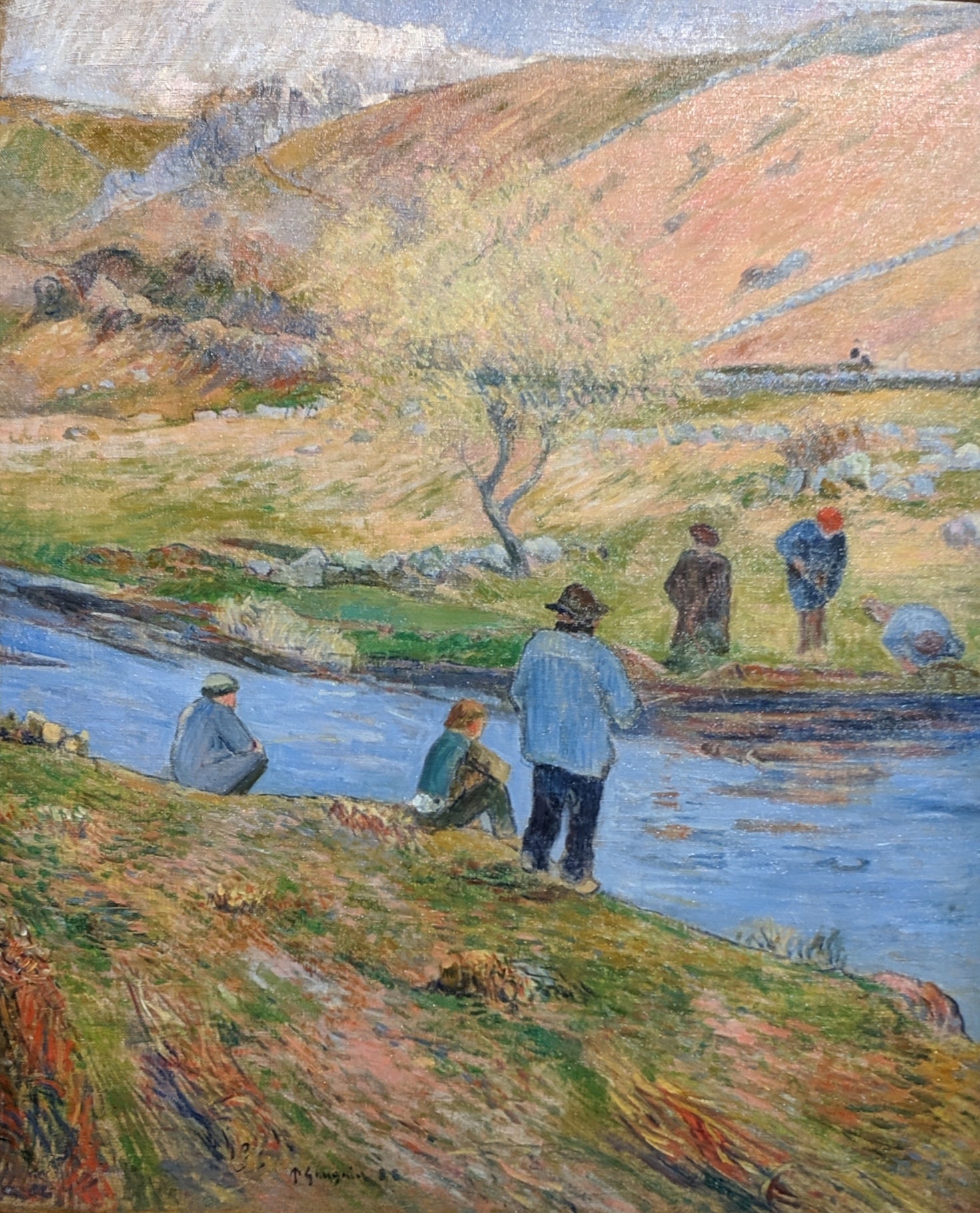 Bretagnan kalastajat - Paul Gauguin