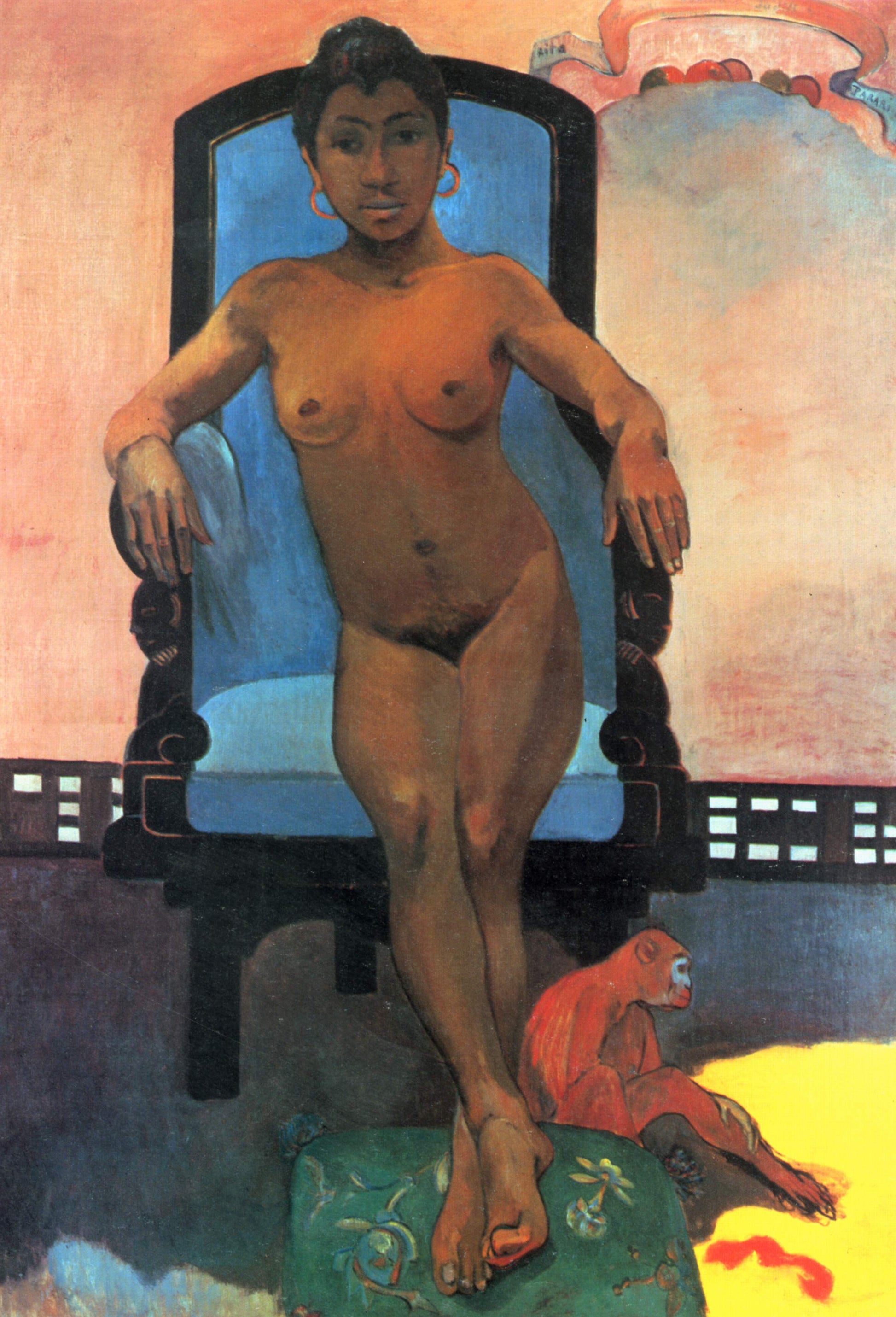 Reproduction du tableau « Annah la Javanaise - Paul Gauguin » par Alpha Reproduction en peinture à l’huile
