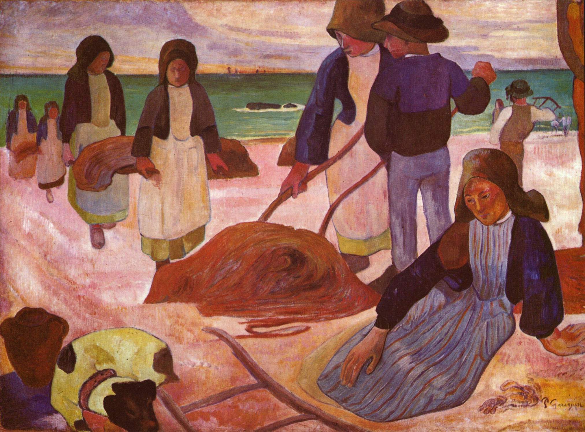 Merileväkerääjät (II) - Paul Gauguin