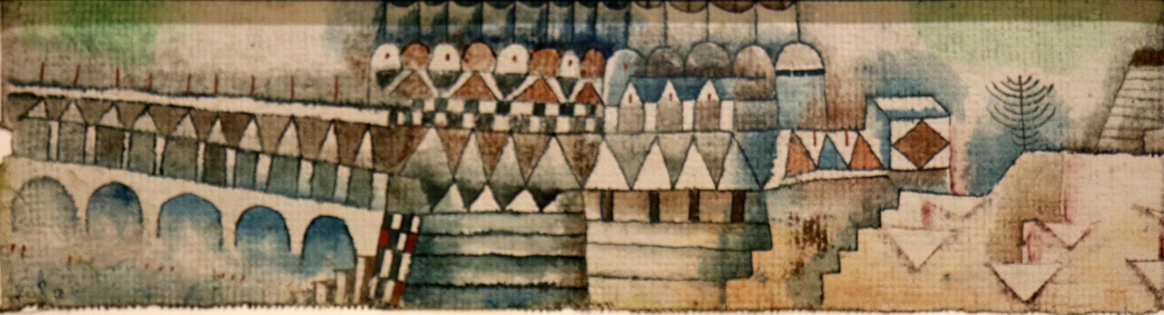 Vanha kaupunki ja silta - Paul Klee