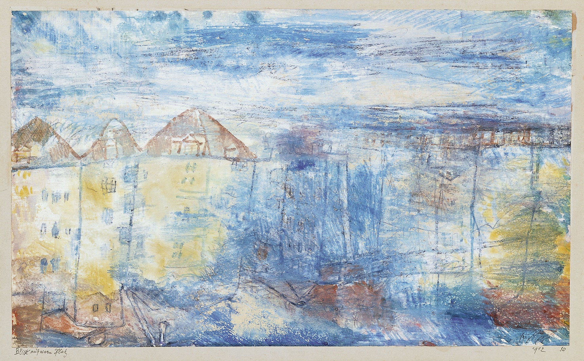 Näkymä torille - Paul Klee