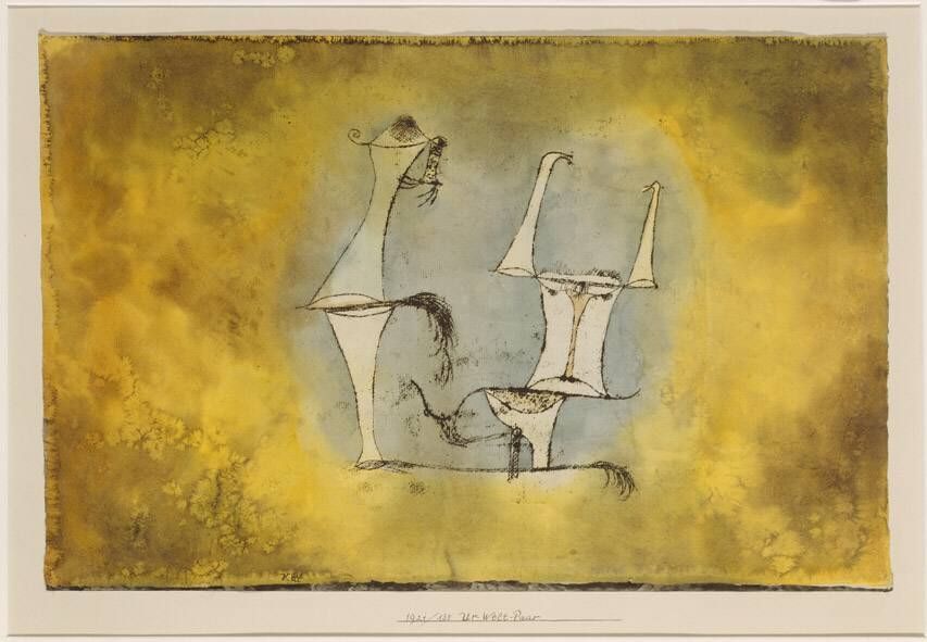 Primitiivinen pari - Paul Klee