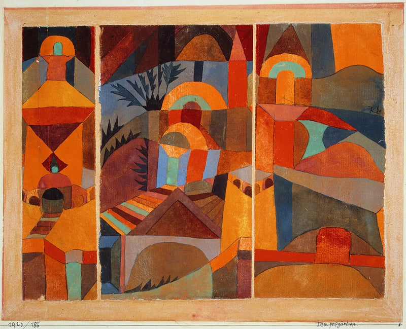 Temppelin puutarhat - Paul Klee