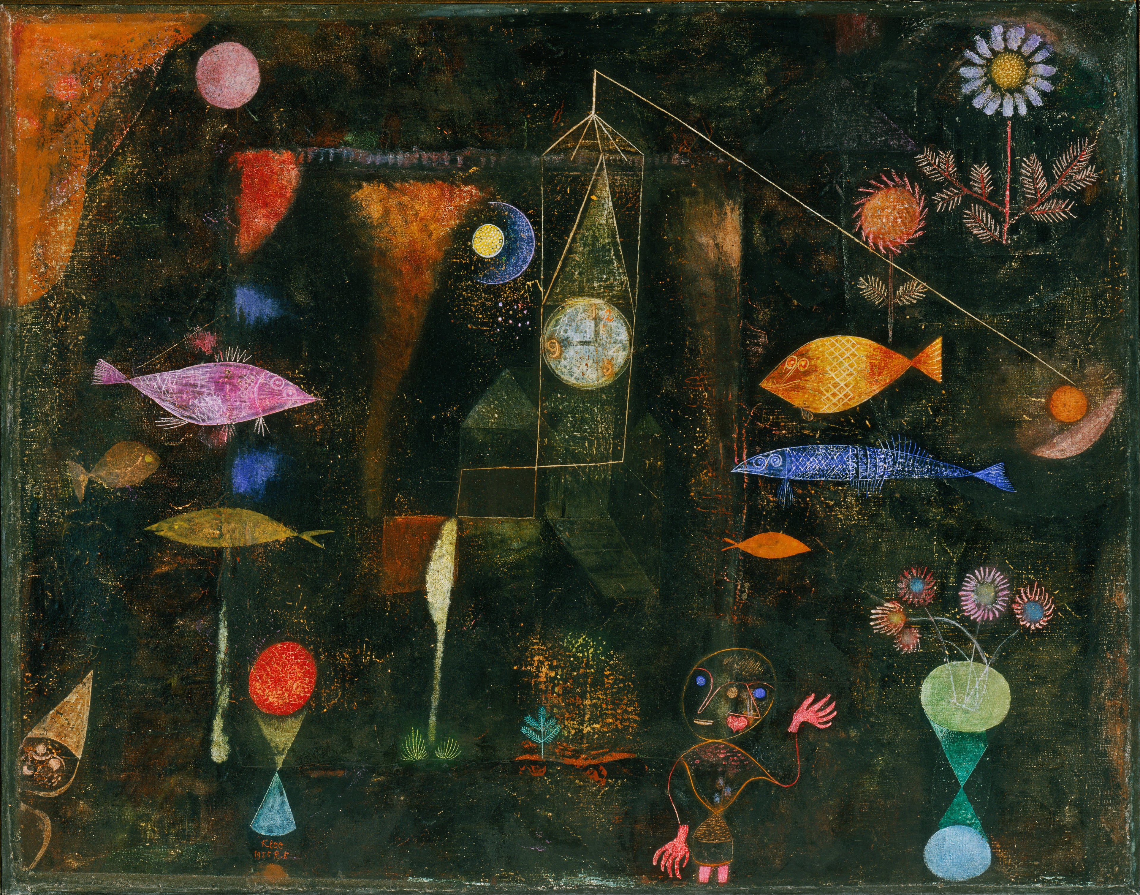 Kalojen taika - Paul Klee