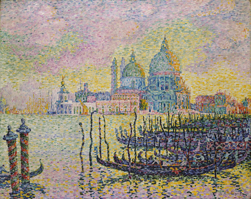 Suuri kanava Venetsiassa - Paul Signac