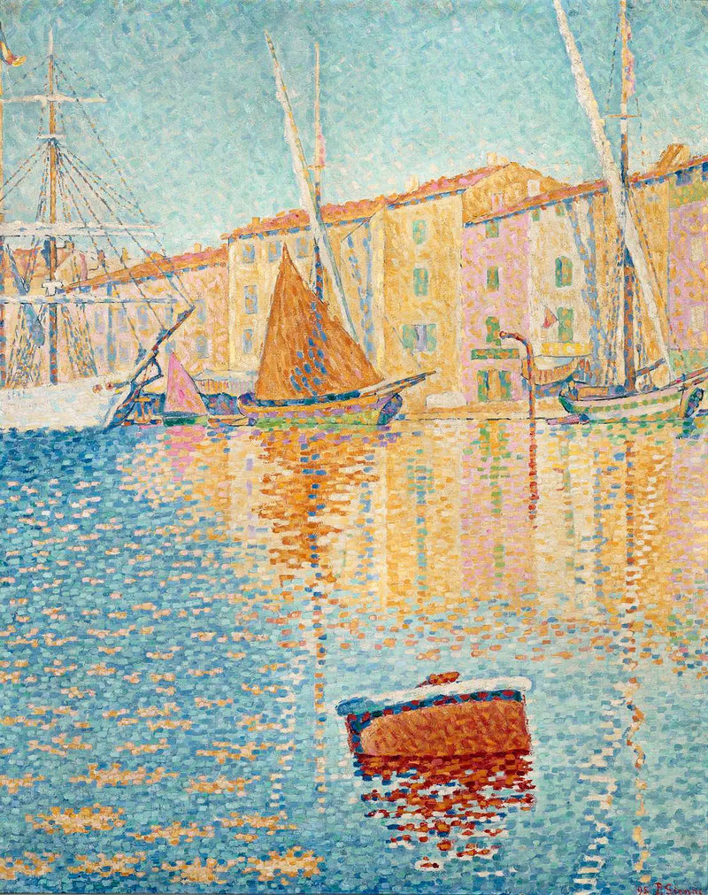 Punainen pelastusrenkaat - Paul Signac