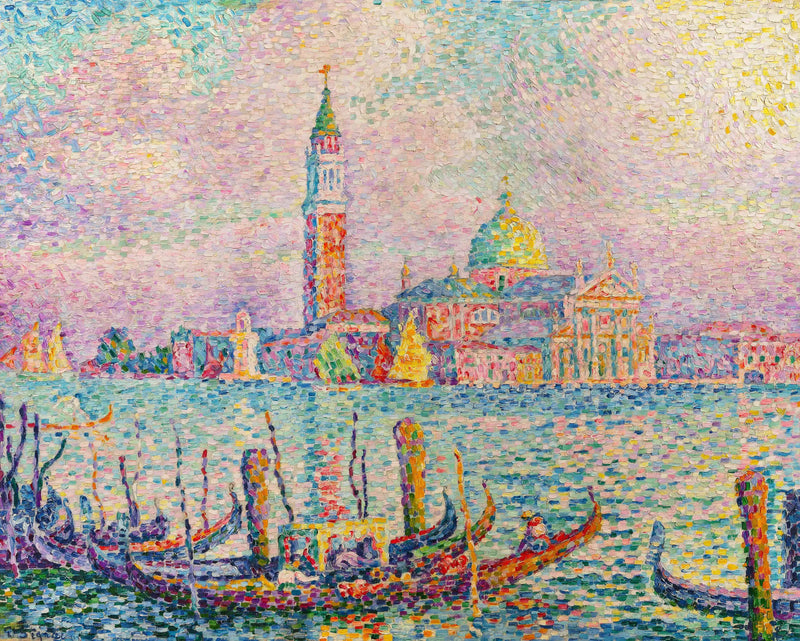 Saint-Georges. Auringonlasku (Venetsia) - Paul Signac