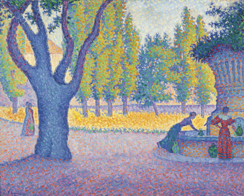 Saint-Tropez, Licesin suihkulähde - Paul Signac