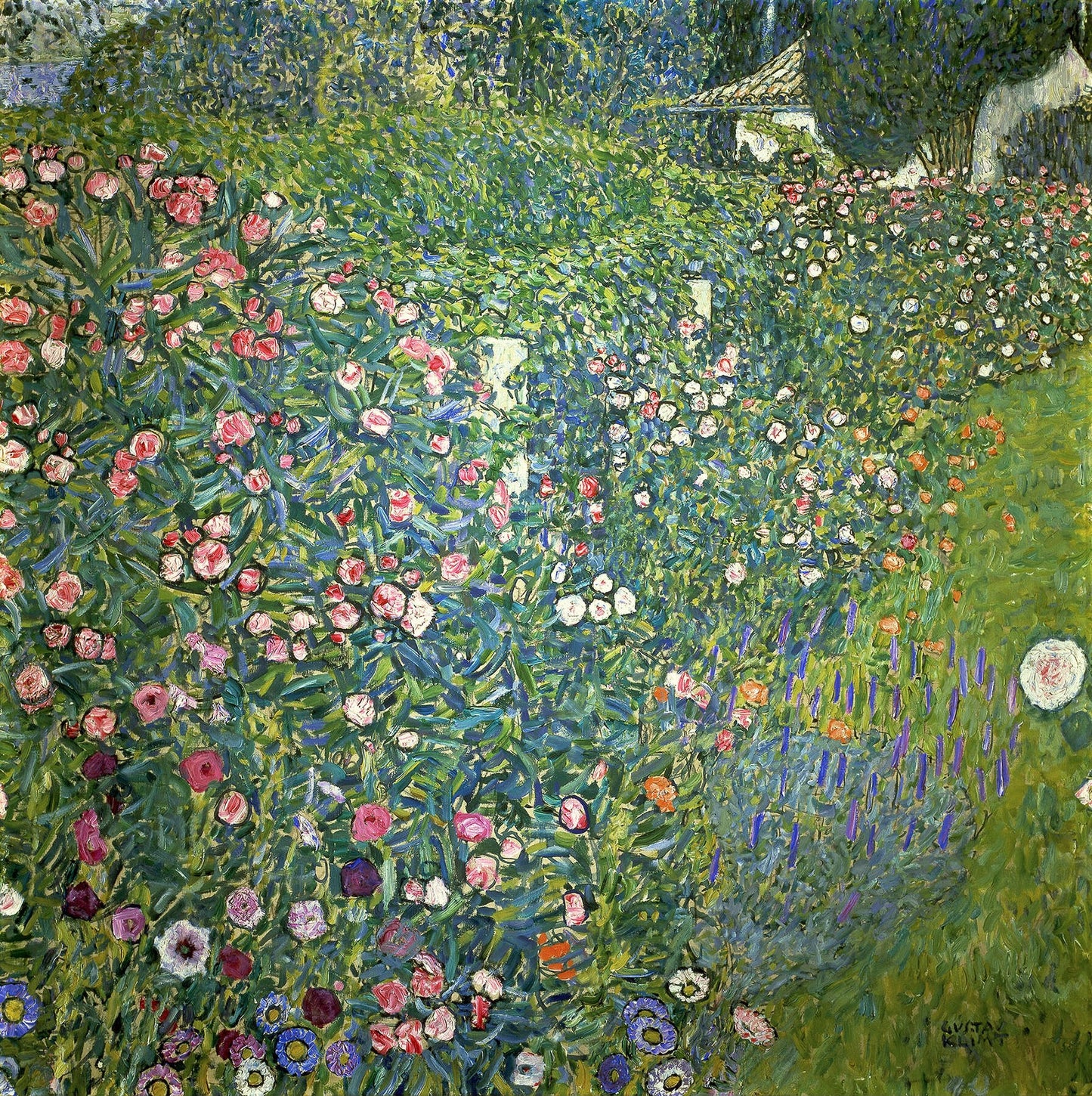 🌸🌿 Italialainen puutarhamaisema – Gustav Klimt (noin 1913)