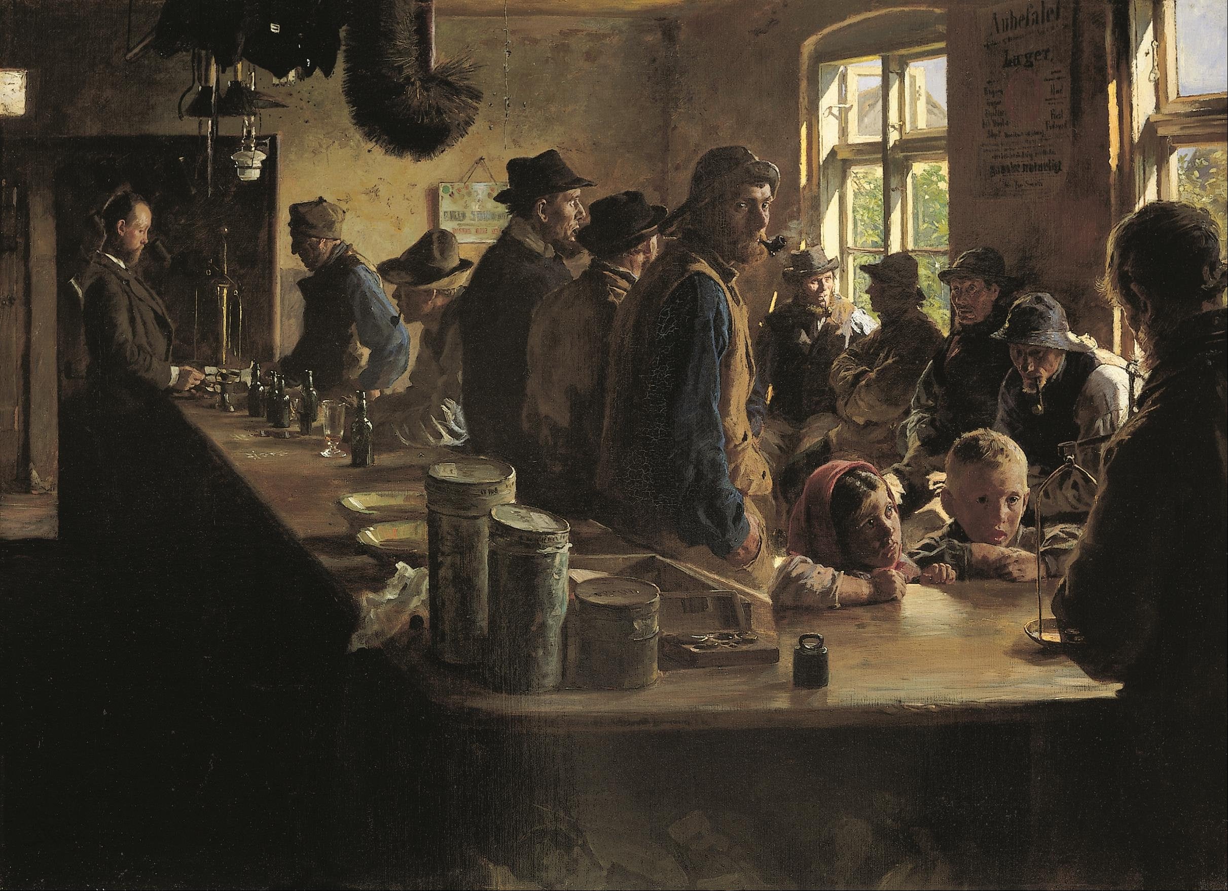 Kalastamatta jääneellä avustajalla - Peder Severin Krøyer