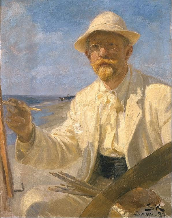 Itsepotretti, 1897 - Peder Severin Krøyer