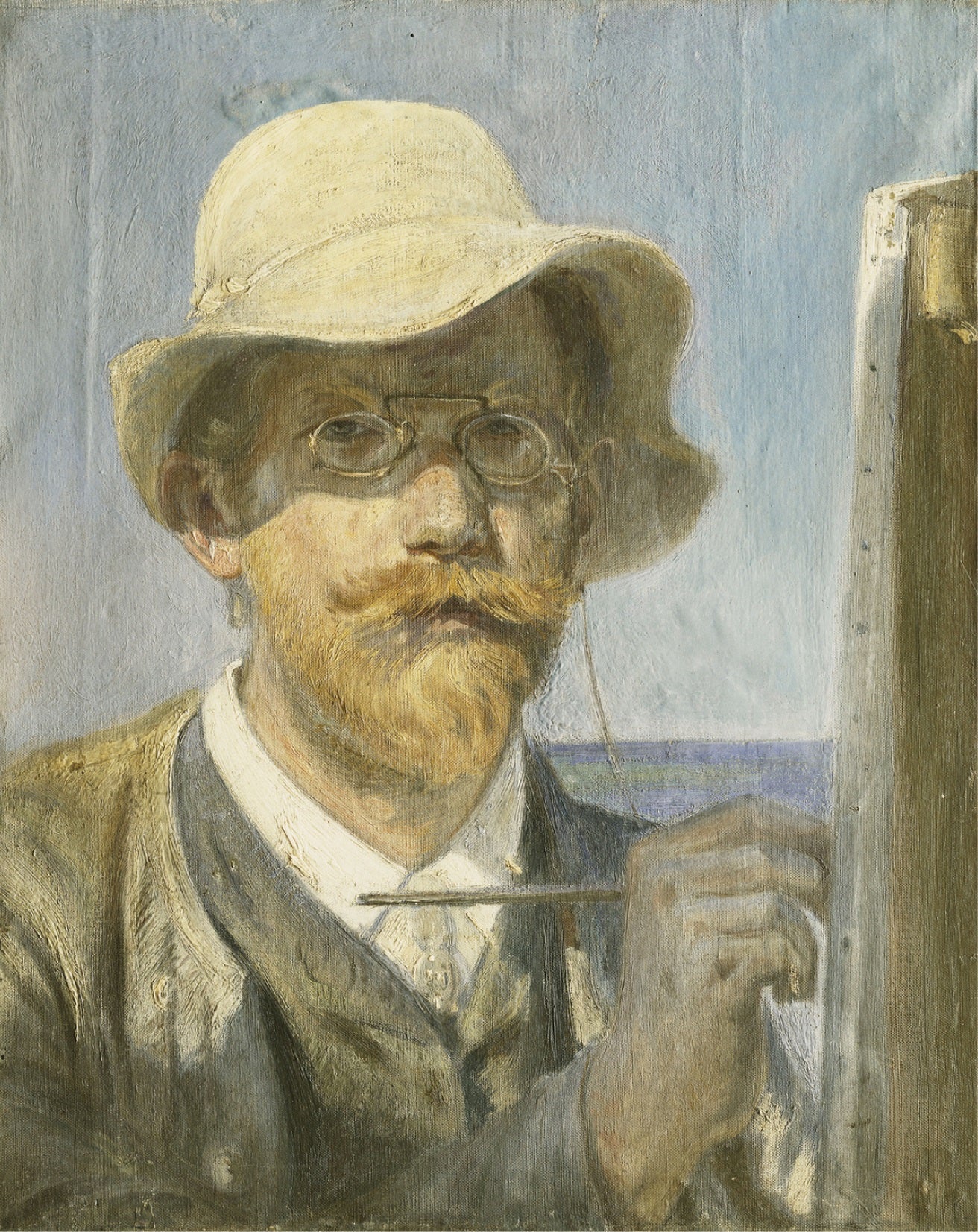 Itseportraiitti - Peder Severin Krøyer