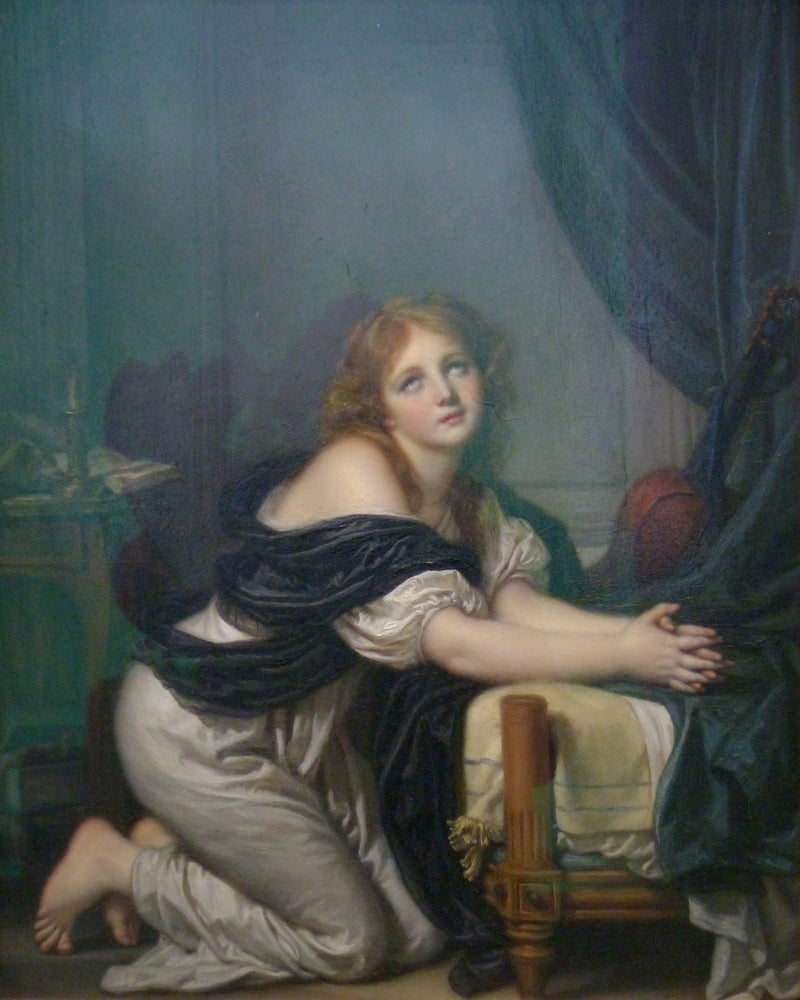 Aamun rukous - Jean-Baptiste Greuze