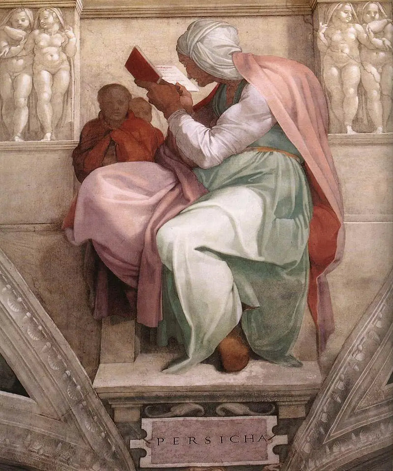 Persian Sibyl - Michelangelo