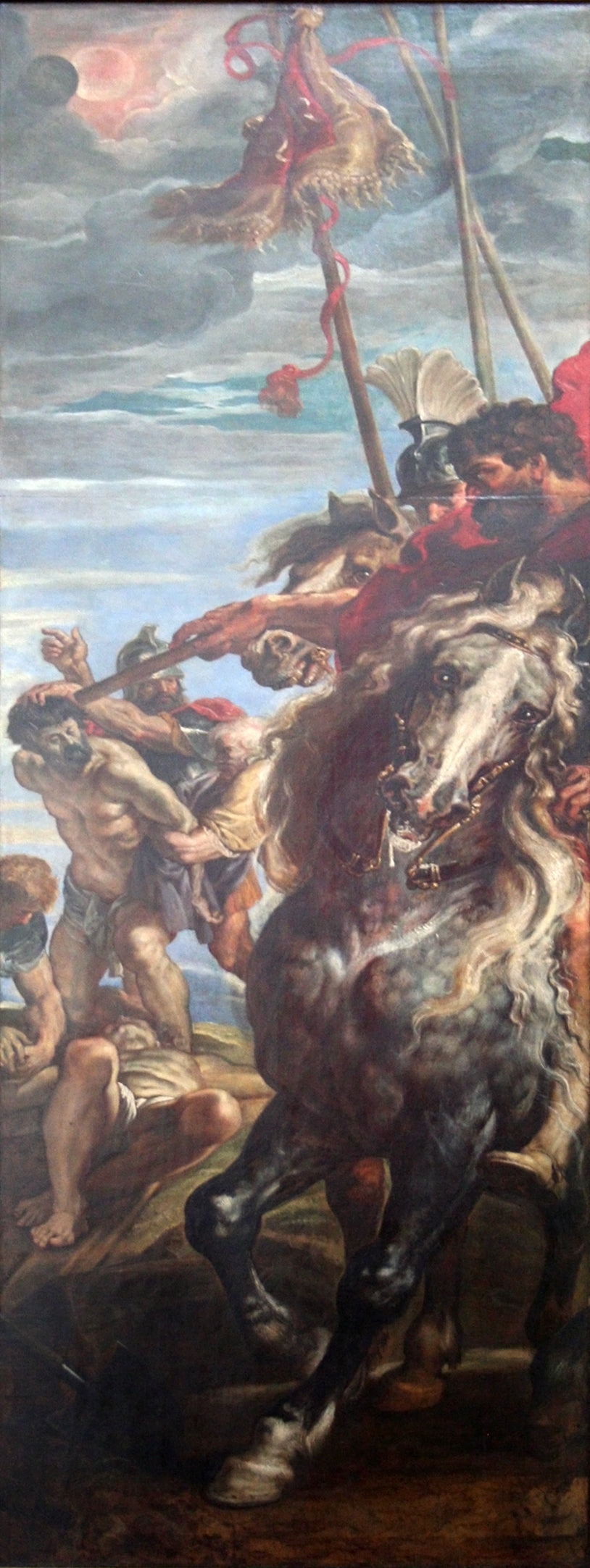 Ristin korotus (oikea paneeli) - Peter Paul Rubens