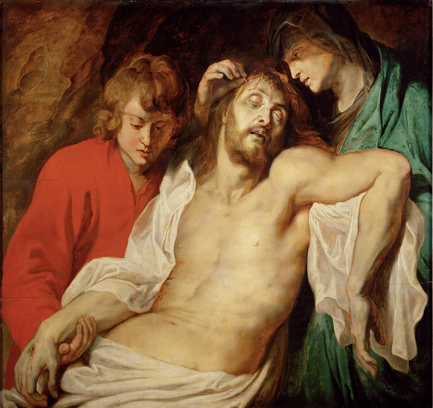 Kristuksen suru Maria ja Johannes - Peter Paul Rubens