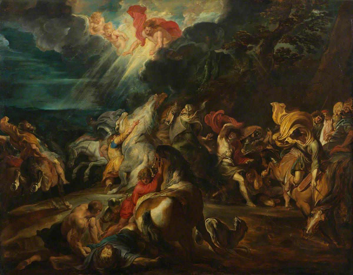 Pyhän Paavalin kääntyminen - Peter Paul Rubens