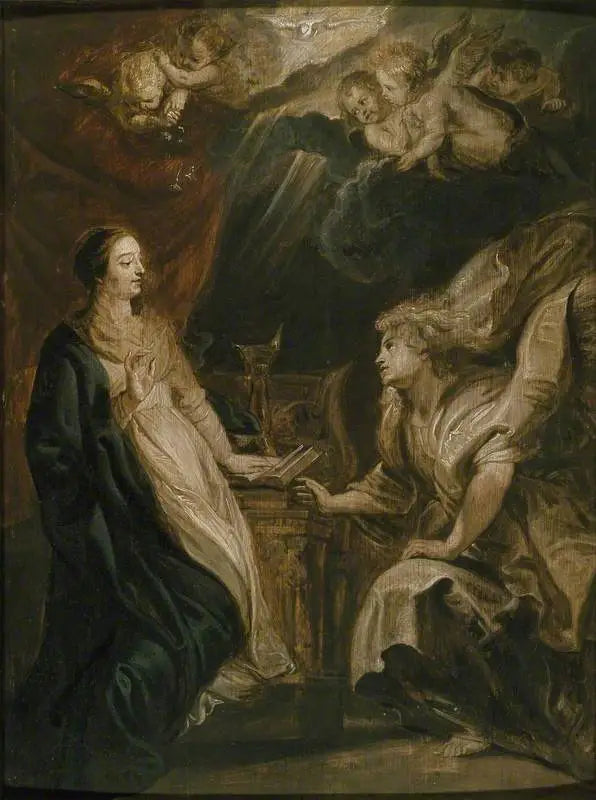Annonciation - Peter Paul Rubens - Alpha Reproduction