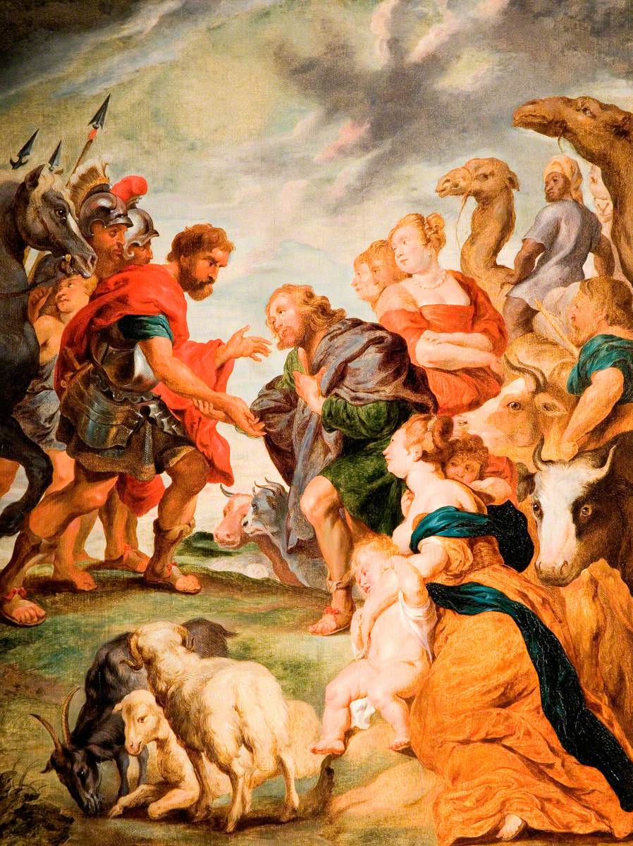 Ésaun ja Jaakobin kohtaaminen - Peter Paul Rubens