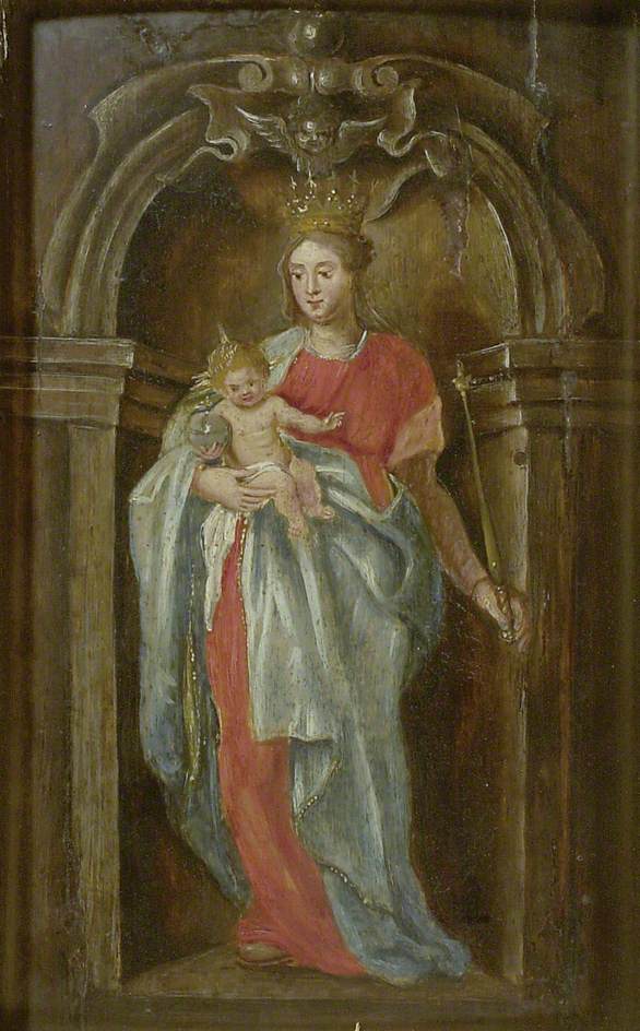Neitsyt Maria lapsi sylissään - Peter Paul Rubens